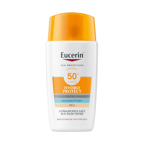 Eucerin SUN Hydro Protect tonirani lagani fluid SPF50+ svijetla nijansa 50ml